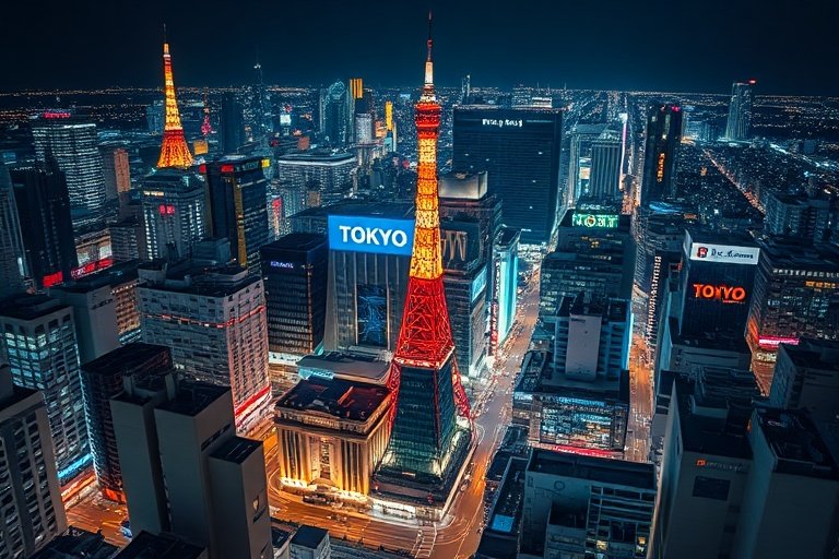 第一影院-城市之光：东京夜景延时摄影
