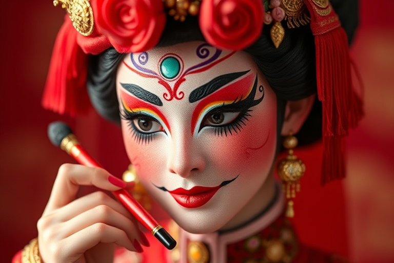 第一影院-非遗传承：京剧脸谱绘制技艺